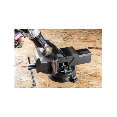 Spaustuvas staliui, besisukantis 150 mm, 16.5 kg. 2 Spaustuvas staliui, besisukantis 150 mm, 16.5 kg. 2