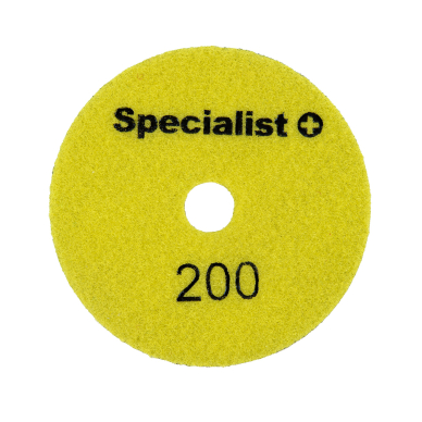 SPECIALIST+ deimant. Šlifavimo lap., 100 mm, 200P 2