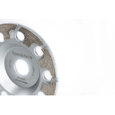 SPECIALIST+ deimantinė šlif. Lėkštelė, T formos, 125x22 mm 1 SPECIALIST+ deimantinė šlif. Lėkštelė, T formos, 125x22 mm 1