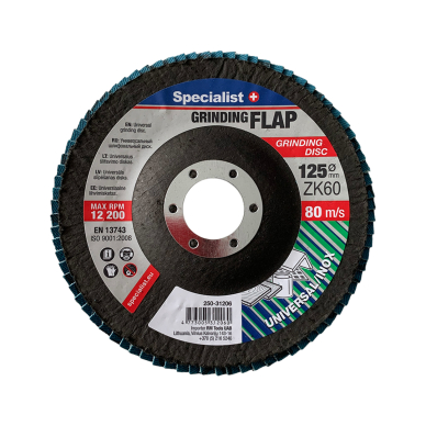 SPECIALIST+ lapel. šlif.disk. ZK60, 125 mm SPECIALIST+ lapel. šlif.disk. ZK60, 125 mm