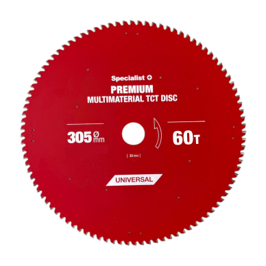 SPECIALIST+ pjovimo diskas Multimaterial 305x60Tx30mm