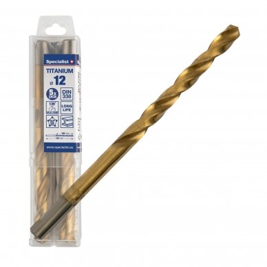 Specialist+ Titan met. gr. 12 mm 5vnt Specialist+ Titan met. gr. 12 mm 5vnt