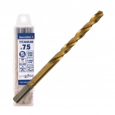 Specialist+ Titan met. gr. 7.5 mm 10vnt Specialist+ Titan met. gr. 7.5 mm 10vnt