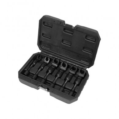 Specialių galvučių rinkinys | šarnyrinės | varnos koja | 10 mm (3/8") | 12 - 19 mm (YT-01440) Specialių galvučių rinkinys | šarnyrinės | varnos koja | 10 mm (3/8") | 12 - 19 mm (YT-01440)