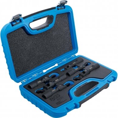 Specialių galvučių rinkinys | šarnyrinės | varnos koja | 12,5 mm (1/2") | 12 - 19 mm (6931) Specialių galvučių rinkinys | šarnyrinės | varnos koja | 12,5 mm (1/2") | 12 - 19 mm (6931)