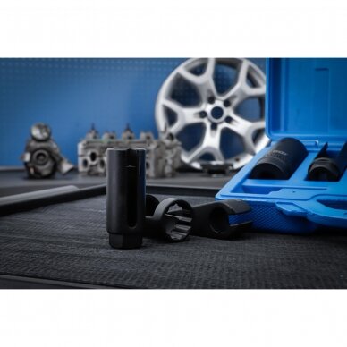 Specializuotų galvučių rinkinys lambda zondui / deguonies jutikliui | 7 vnt. (1140) 2 Specializuotų galvučių rinkinys lambda zondui / deguonies jutikliui | 7 vnt. (1140) 2