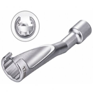 Specialus įpurškimo linijų veržliaraktis | BMW, VW | 12,5 mm (1/2") | 14 mm (SK920069) 1 Specialus įpurškimo linijų veržliaraktis | BMW, VW | 12,5 mm (1/2") | 14 mm (SK920069) 1