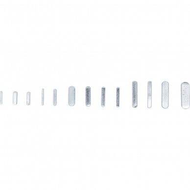 Spraustukų asortimentas | 60 vnt. (8141) 1 Spraustukų asortimentas | 60 vnt. (8141) 1