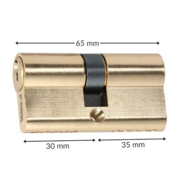 Spynos cilindras DEDRA 11U501, 65 mm, 30/35 2