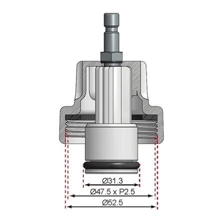 Spaudimo adapteris | Ford, Mazda (8027-15) 1 Spaudimo adapteris | Ford, Mazda (8027-15) 1