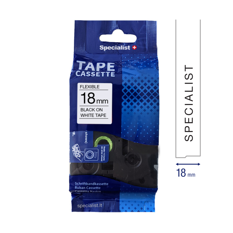 SPECIALIST+ juost. FLEXIBLE suder., 18 mm, j./b. SPECIALIST+ juost. FLEXIBLE suder., 18 mm, j./b.