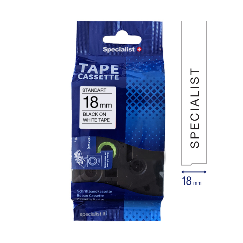 SPECIALIST+ juost. STANDART suder., 18 mm, j./b. SPECIALIST+ juost. STANDART suder., 18 mm, j./b.