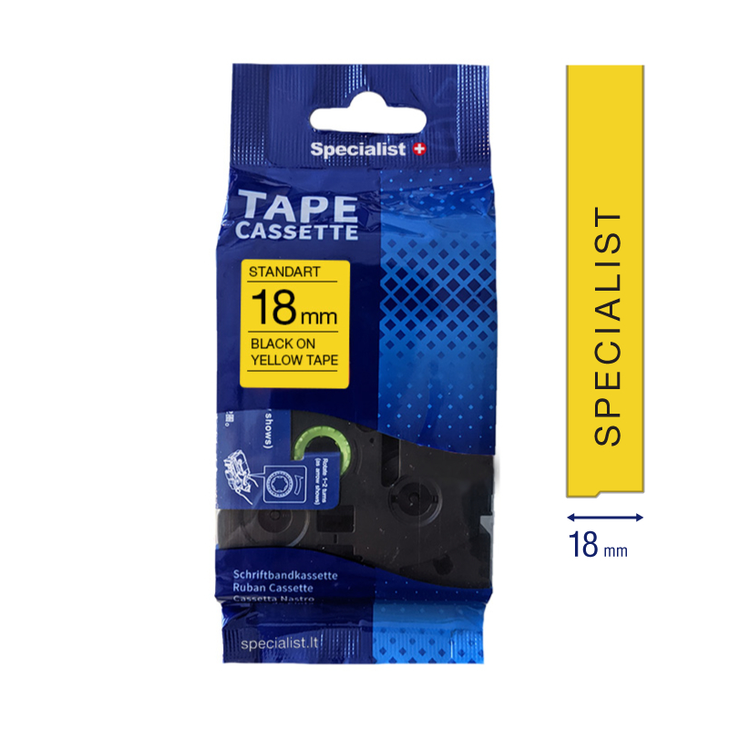 SPECIALIST+ juost. STANDART suder., 18 mm, j./g. SPECIALIST+ juost. STANDART suder., 18 mm, j./g.