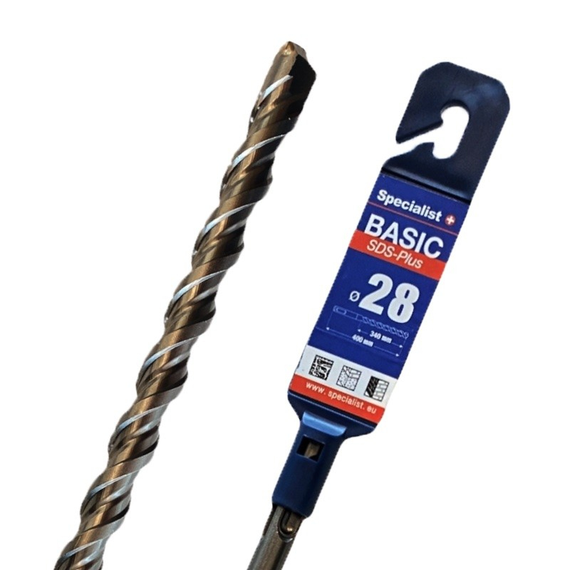 SPECIALIST+ SDS+ grąžtas BASIC, 28 x 340/400 mm SPECIALIST+ SDS+ grąžtas BASIC, 28 x 340/400 mm