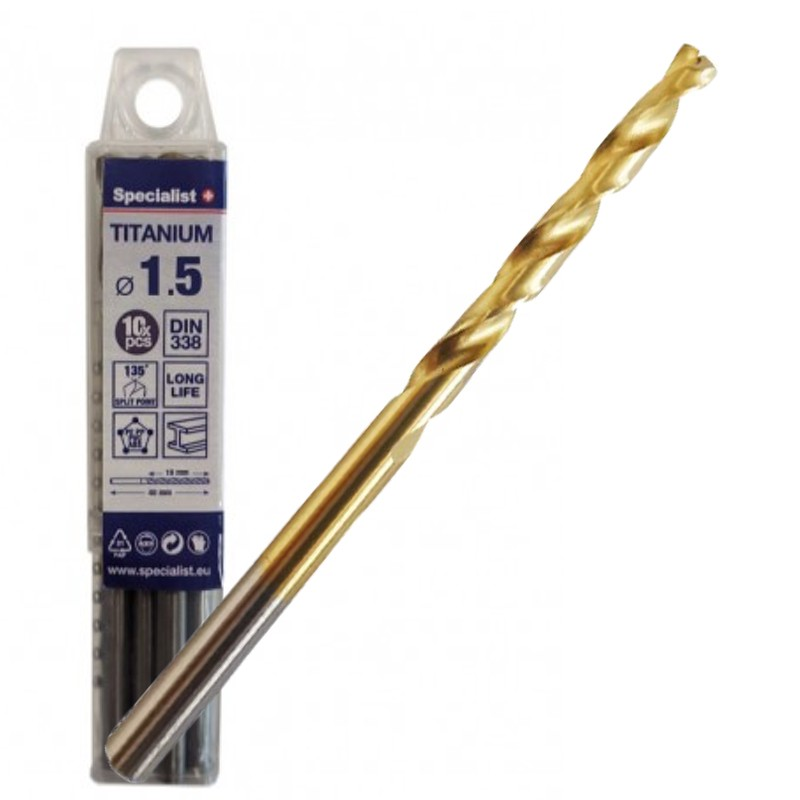 Specialist+ Titan met. gr. 1.5 mm 10vnt Specialist+ Titan met. gr. 1.5 mm 10vnt