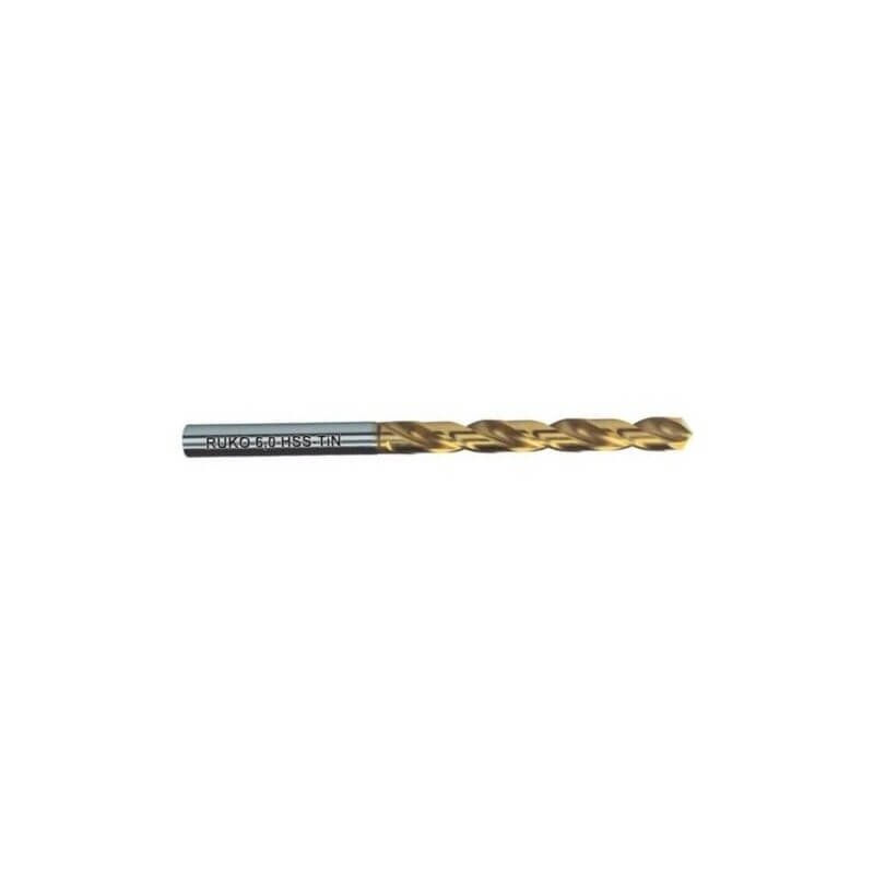 Spiralinis grąžtas metalui RUKO HSS-G TiN 9,0 mm Spiralinis grąžtas metalui RUKO HSS-G TiN 9,0 mm