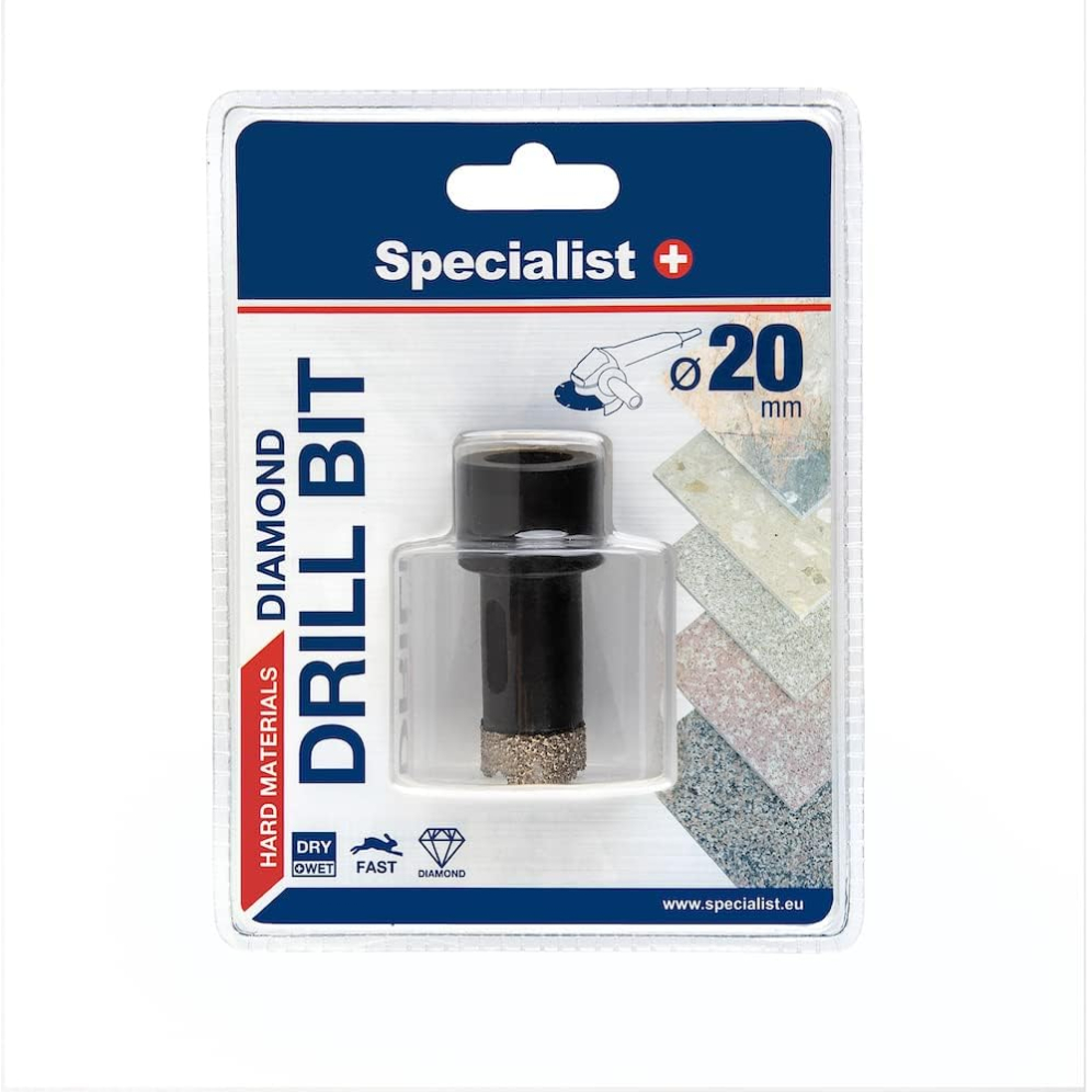 SPECIALIST+ deimantinis grąžtas D20 M14 SPECIALIST+ deimantinis grąžtas D20 M14