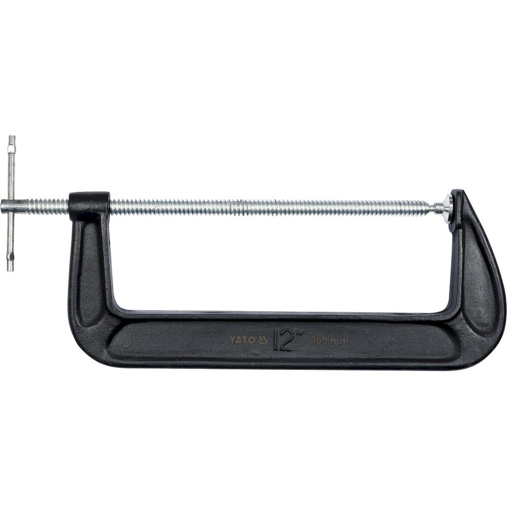 Spaustuvas su varžtu "C" tipo 12", 300 mm (YT-64258) Spaustuvas su varžtu "C" tipo 12", 300 mm (YT-64258)