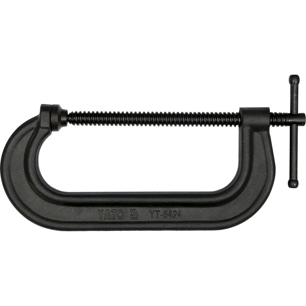 Spaustuvas su varžtu "C" tipo 200 mm (YT-6424) Spaustuvas su varžtu "C" tipo 200 mm (YT-6424)