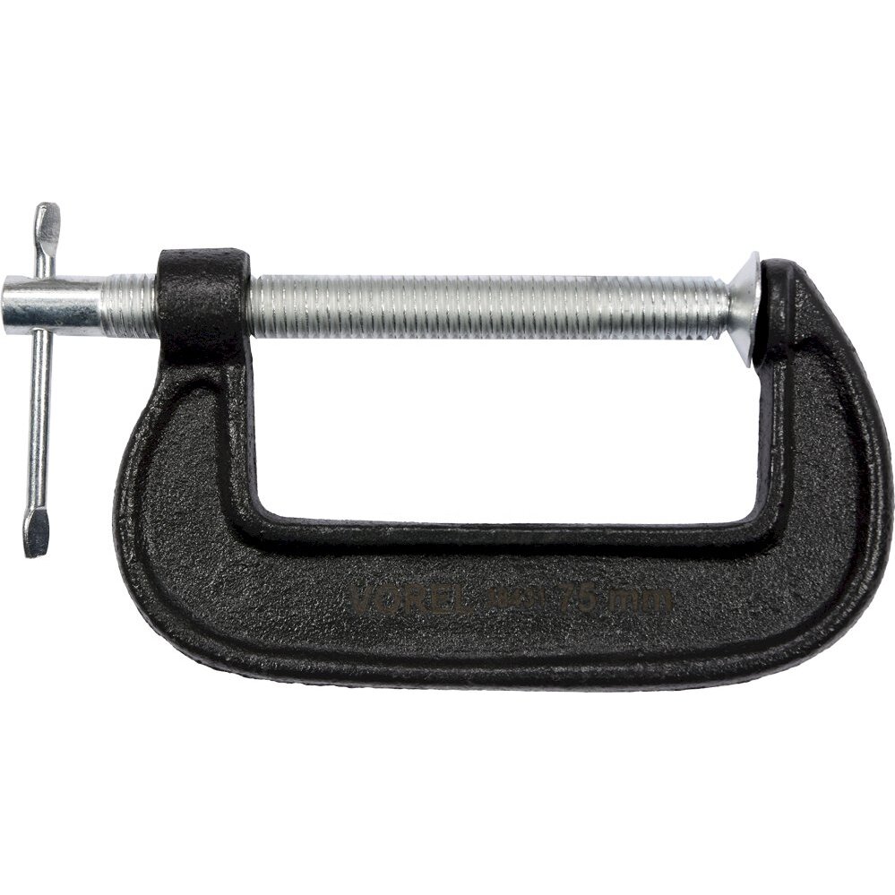 Spaustuvas su varžtu C tipo | 3" | 75 mm (38431) Spaustuvas su varžtu C tipo | 3" | 75 mm (38431)