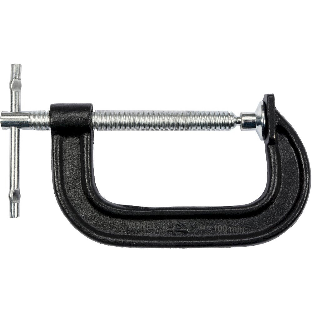 Spaustuvas su varžtu C tipo | 4" | 100 mm (38432) Spaustuvas su varžtu C tipo | 4" | 100 mm (38432)