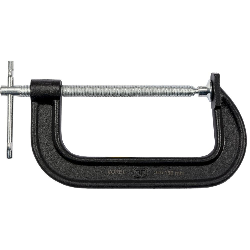 Spaustuvas su varžtu C tipo | 6" | 150 mm (38434)