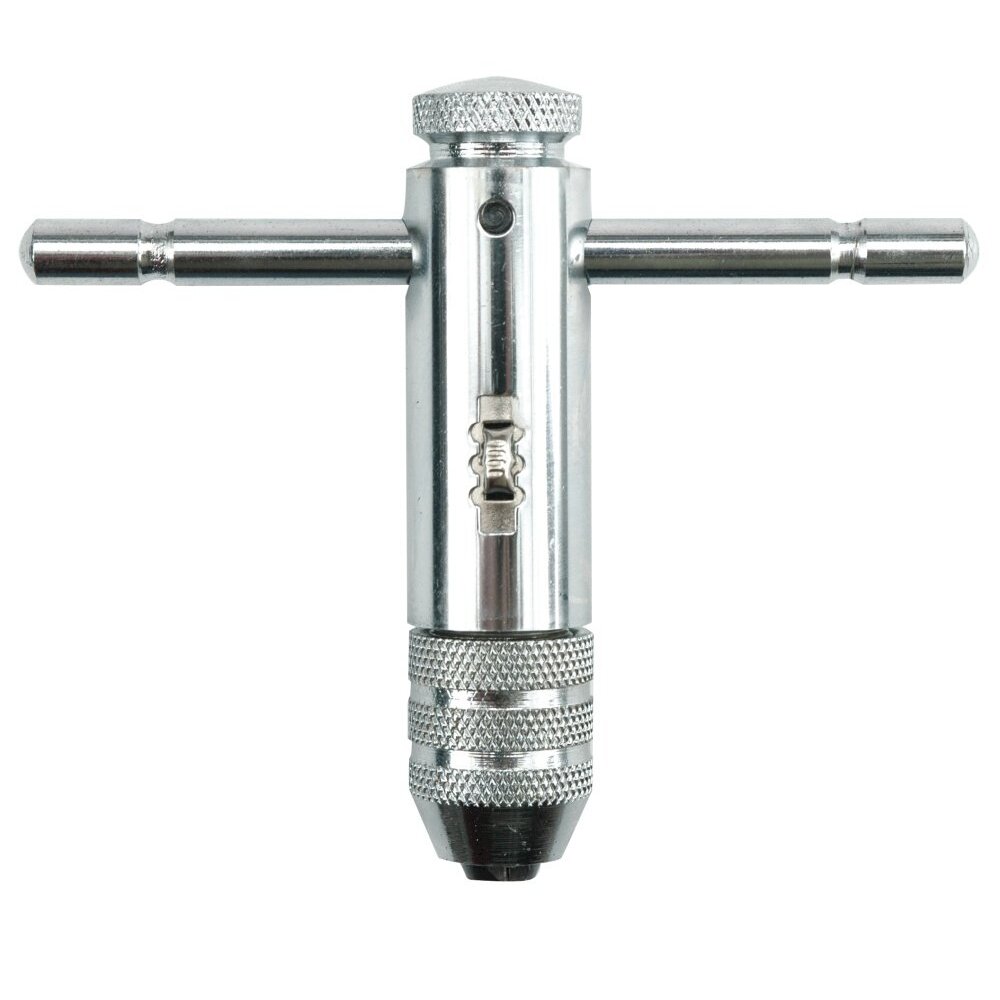 Sriegiklio laikiklis T-formos terkšlinis 85 mm | M3-M8 (24700) Sriegiklio laikiklis T-formos terkšlinis 85 mm | M3-M8 (24700)