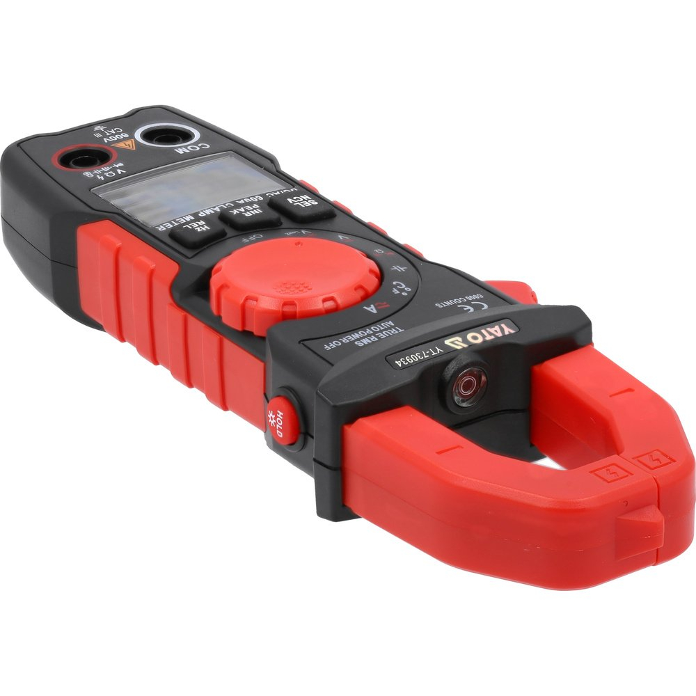 Srovės matavimo replės | TRUE RMS AC/DC 10MA - 600A (YT-730934) Srovės matavimo replės | TRUE RMS AC/DC 10MA - 600A (YT-730934)