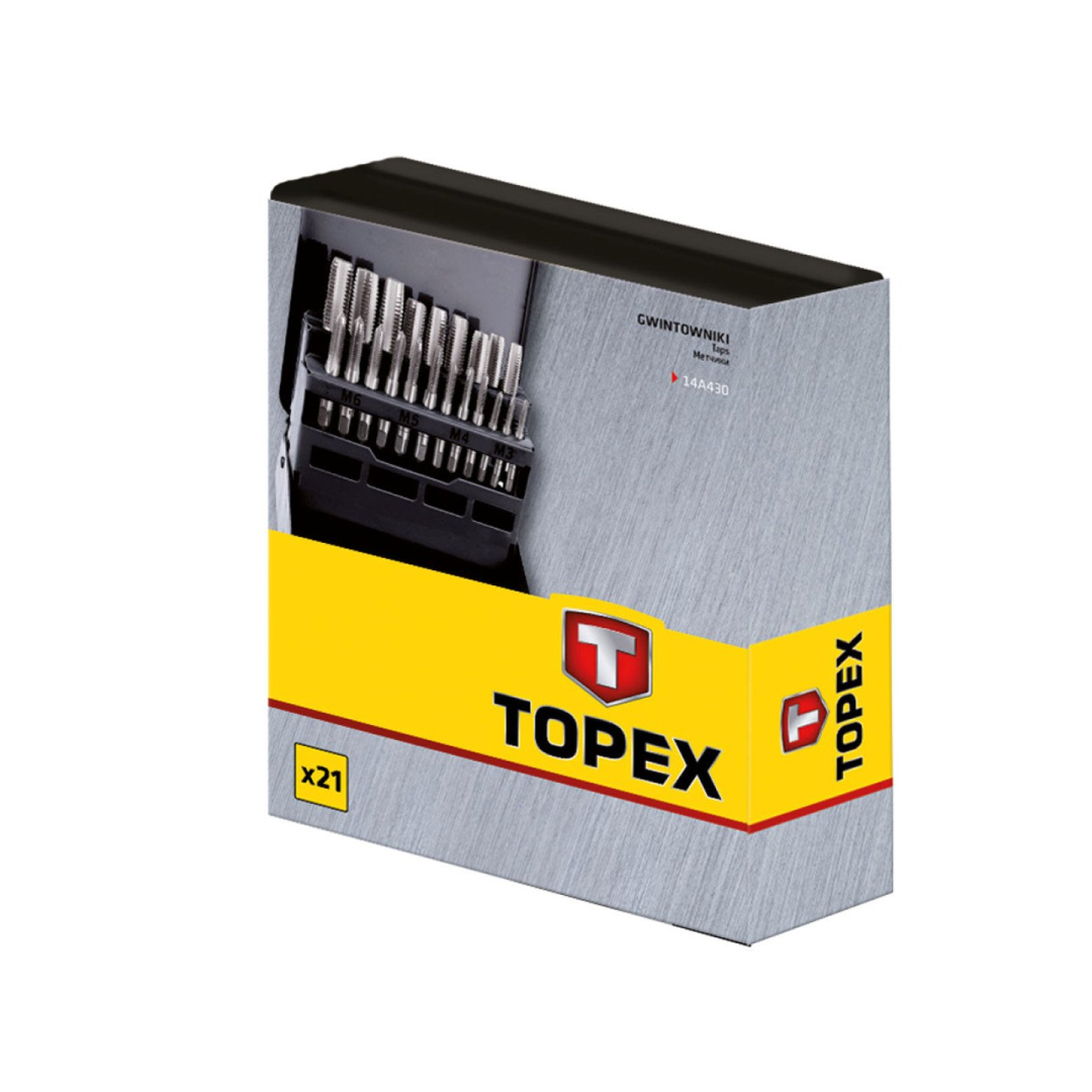 Sriegpjovių ir sriegiklių kpl, 21 vnt., M3-M12 1