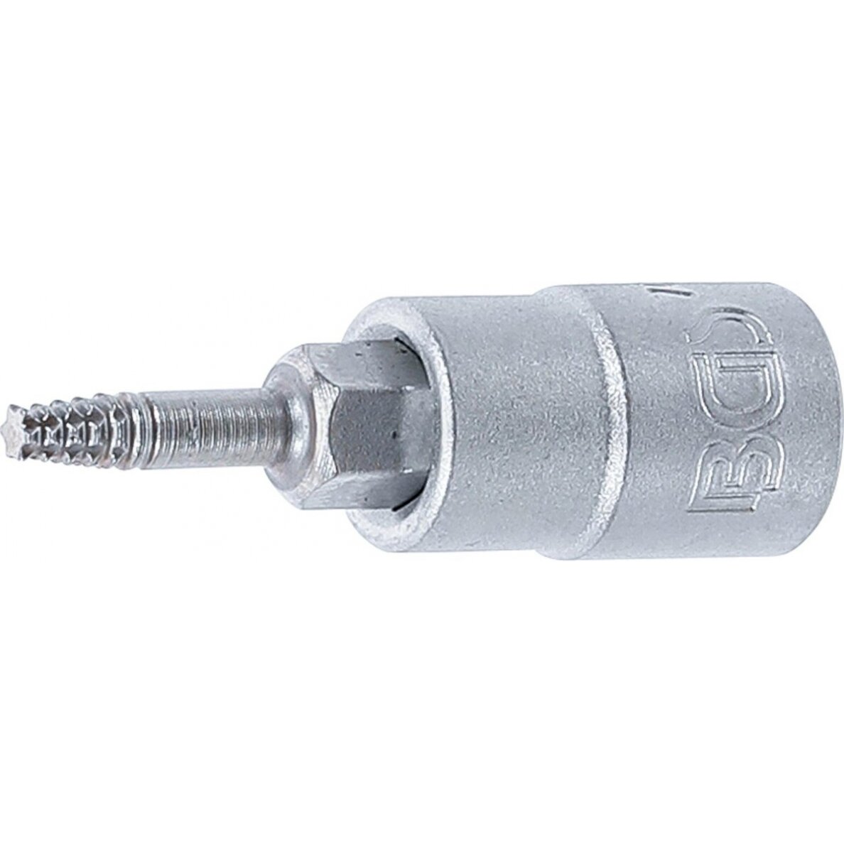 Sraigtinis ištraukimo antgalis | 6,3 mm (1/4") | pažeistam T-Star (Torx) T10 (7098-T10) Sraigtinis ištraukimo antgalis | 6,3 mm (1/4") | pažeistam T-Star (Torx) T10 (7098-T10)