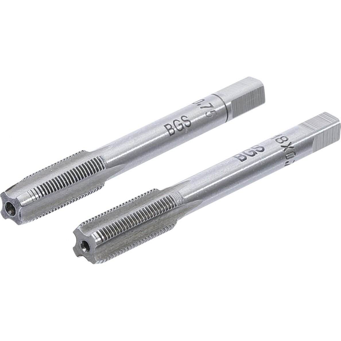 Sriegikliai | pirmas ir galutinis sriegimas | M8 x 0.75 | 2 vnt. (M8X0.75-B) Sriegikliai | pirmas ir galutinis sriegimas | M8 x 0.75 | 2 vnt. (M8X0.75-B)