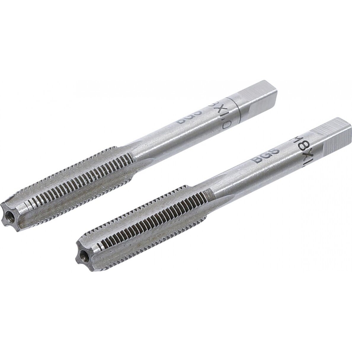 Sriegikliai | pirmas ir galutinis sriegimas | M8 x 1.0 | 2 vnt. (M8X1.0-B) Sriegikliai | pirmas ir galutinis sriegimas | M8 x 1.0 | 2 vnt. (M8X1.0-B)