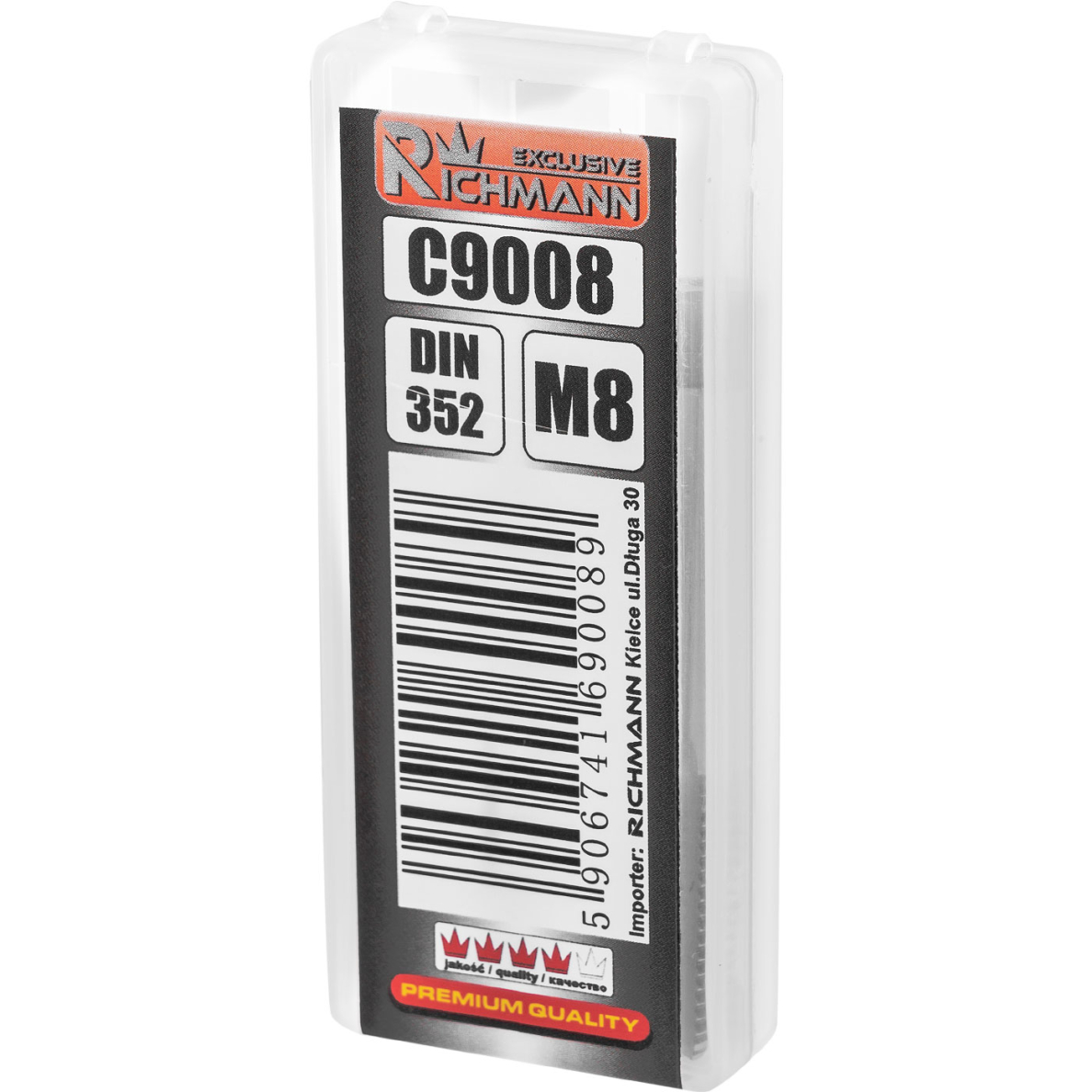 Sriegiklis M3 x 0,5 mm 3 vnt. 2 Sriegiklis M3 x 0,5 mm 3 vnt. 2