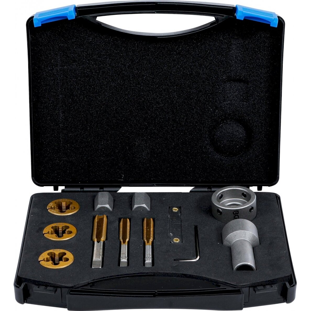 Sriegiklių ir sriegpjovių rinkinys ratų varžtams ir veržlėms  | 12 vnt. (1988)