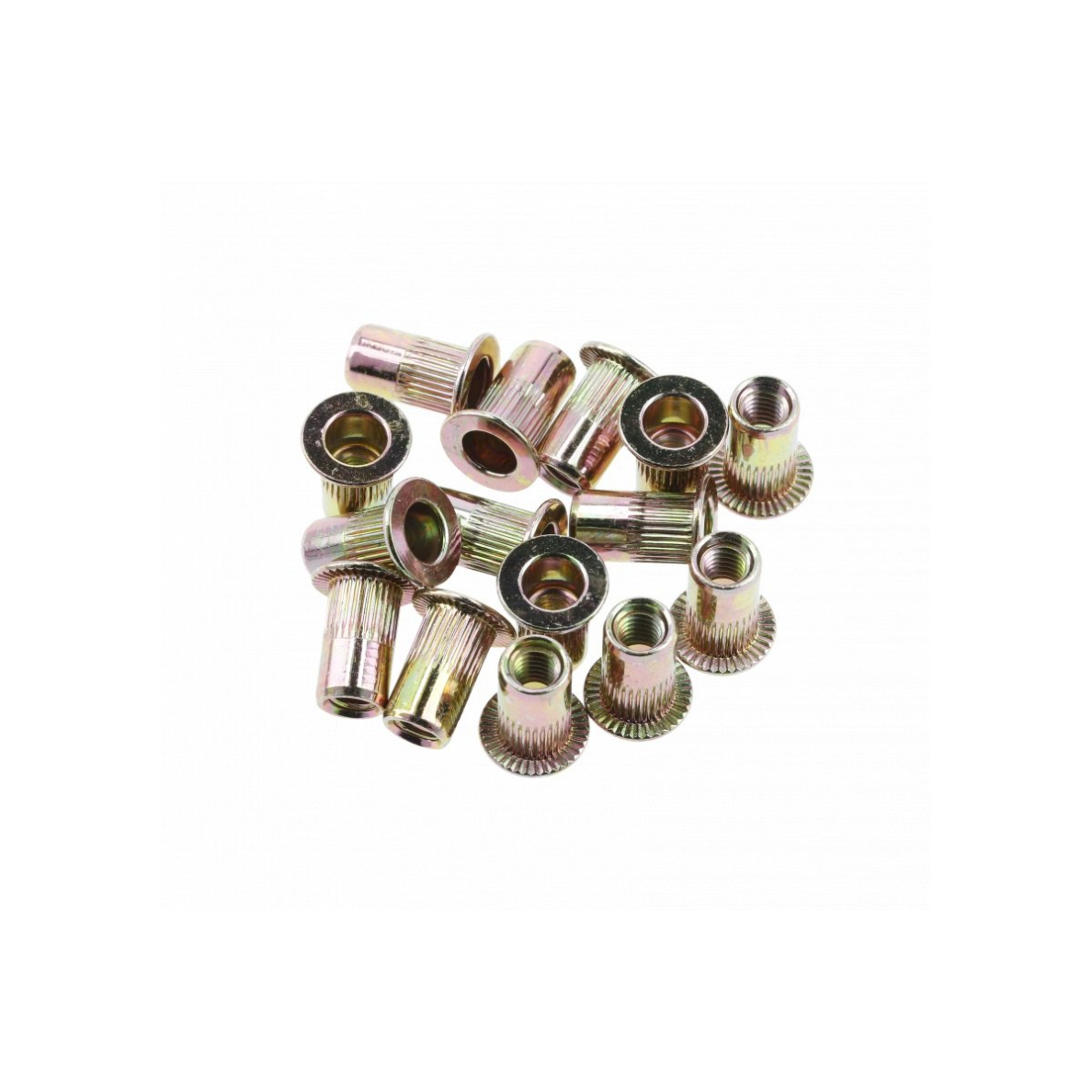 Srieginės plieninės kniedės M3 20vnt. Srieginės plieninės kniedės M3 20vnt.