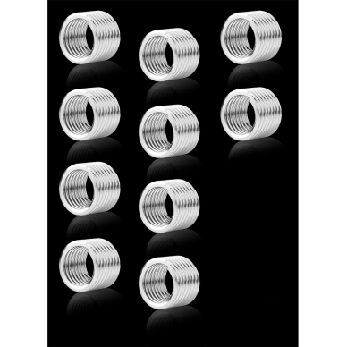 Sriegiklio indeklai M12 10vnt 5