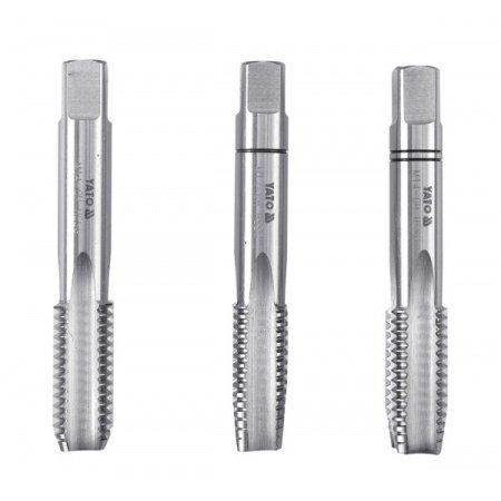 Sriegikliai 3vnt.M12x1,75, HSS/M2 (YT-2939) Sriegikliai 3vnt.M12x1,75, HSS/M2 (YT-2939)