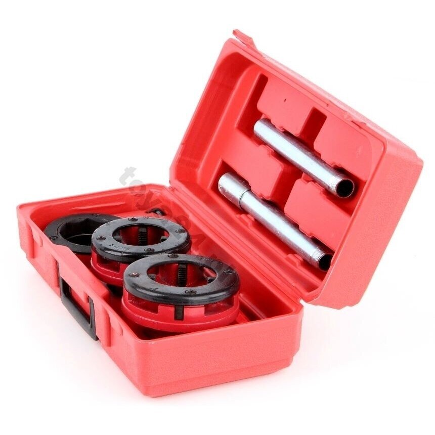 Sriegpjovių komplektas su terkšle | 1,5" - 2,0" | 2 vnt. (55830) Sriegpjovių komplektas su terkšle | 1,5" - 2,0" | 2 vnt. (55830)