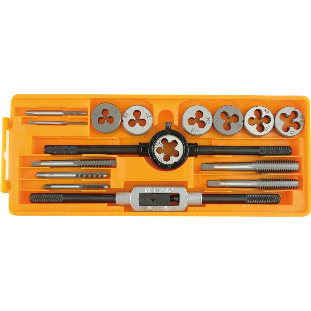 Sriegiklių ir sriegpjovių rinkinys Vorel, M3-M12