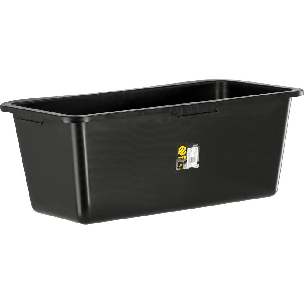 Statybinė balėja / vonelė | juoda | 60 l (06403) Statybinė balėja / vonelė | juoda | 60 l (06403)