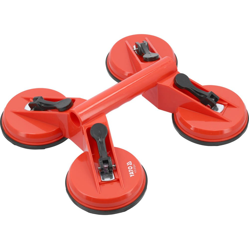 Stiklo kėliklis keturgubas | prisiurbtukas | 4 x Ø 120 mm (YT-37241) Stiklo kėliklis keturgubas | prisiurbtukas | 4 x Ø 120 mm (YT-37241)