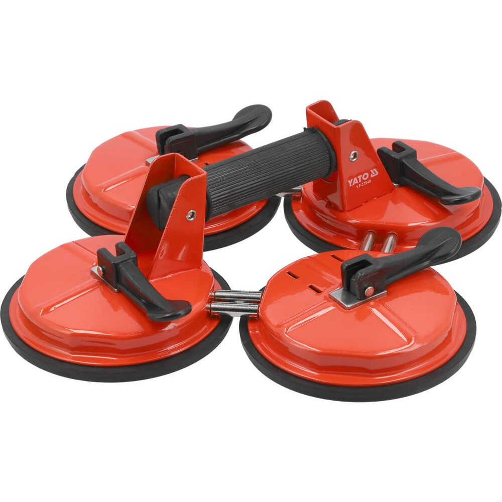 Stiklo kėliklis keturgubas | prisiurbtukas | 4 x Ø 150 mm (YT-37240) Stiklo kėliklis keturgubas | prisiurbtukas | 4 x Ø 150 mm (YT-37240)