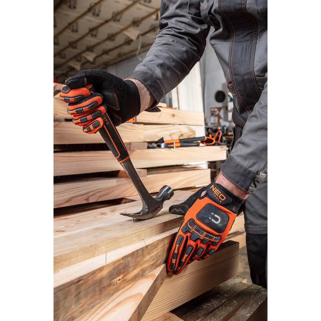 Staliaus plaktukas 300 g, monoblokas, bimedžiaginė rankena 3 Staliaus plaktukas 300 g, monoblokas, bimedžiaginė rankena 3