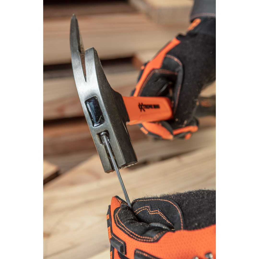 Staliaus plaktukas 600 g, stiklo pluošto rankena, bimedžiaga 4 Staliaus plaktukas 600 g, stiklo pluošto rankena, bimedžiaga 4