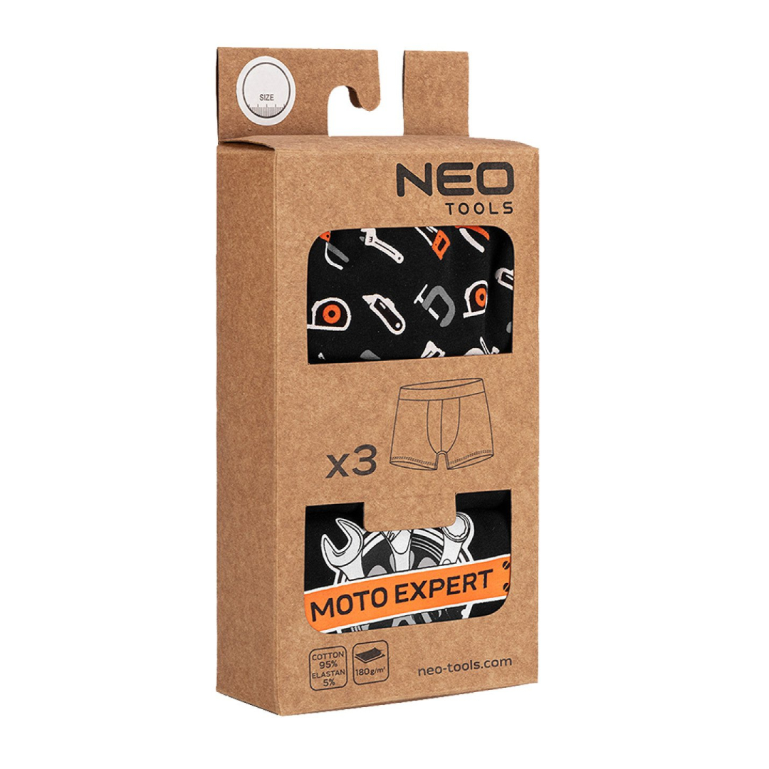 Standartiniai bokseriniai šortai, 3 pak., XL dydis 1