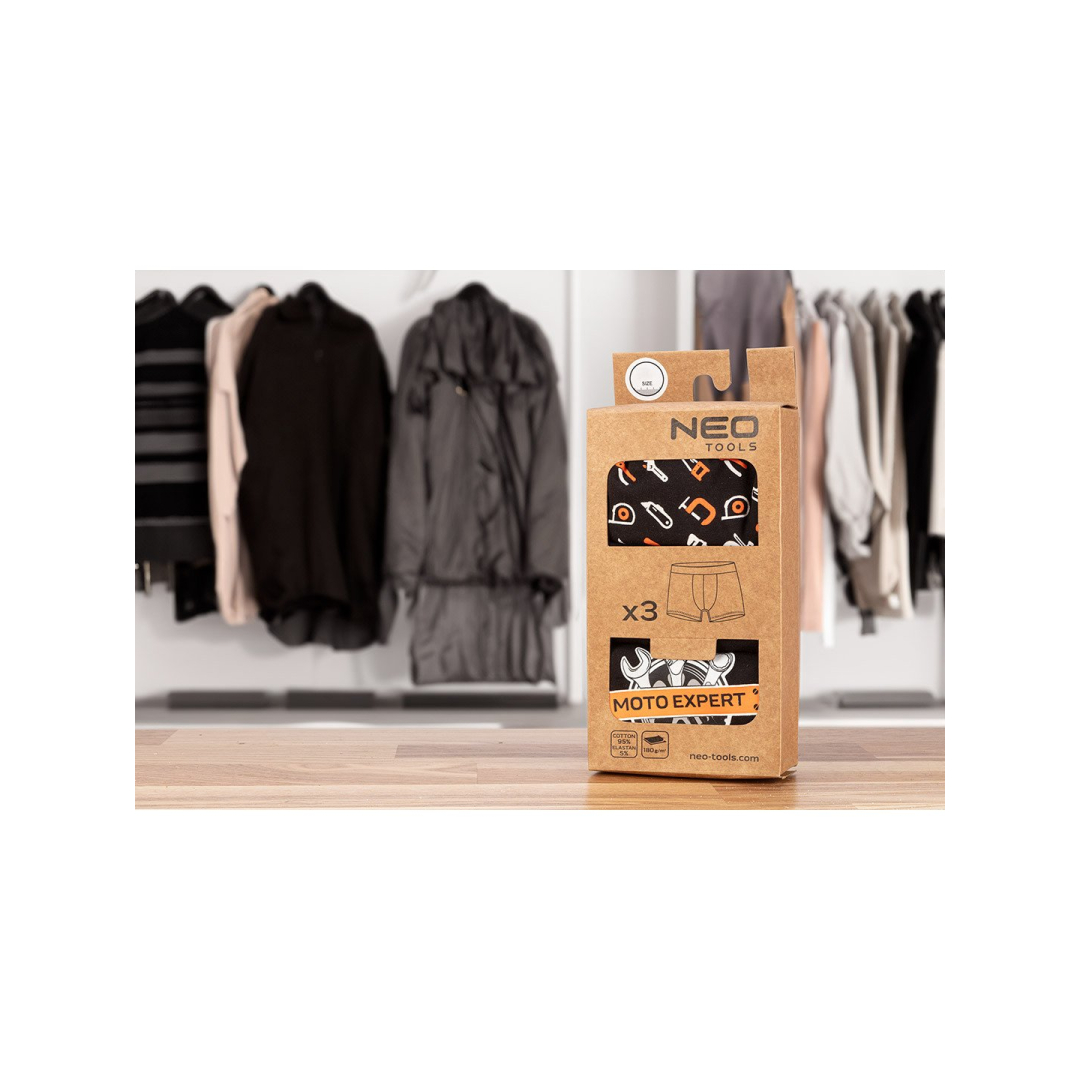 Standartiniai bokseriniai šortai, 3 pak., XL dydis 4 Standartiniai bokseriniai šortai, 3 pak., XL dydis 4