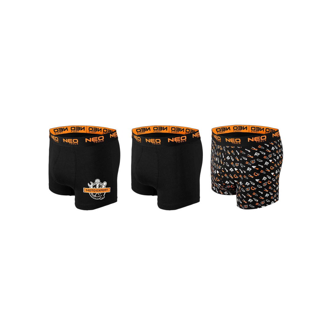 Standartiniai bokseriniai šortai, 3 pak., XL dydis Standartiniai bokseriniai šortai, 3 pak., XL dydis