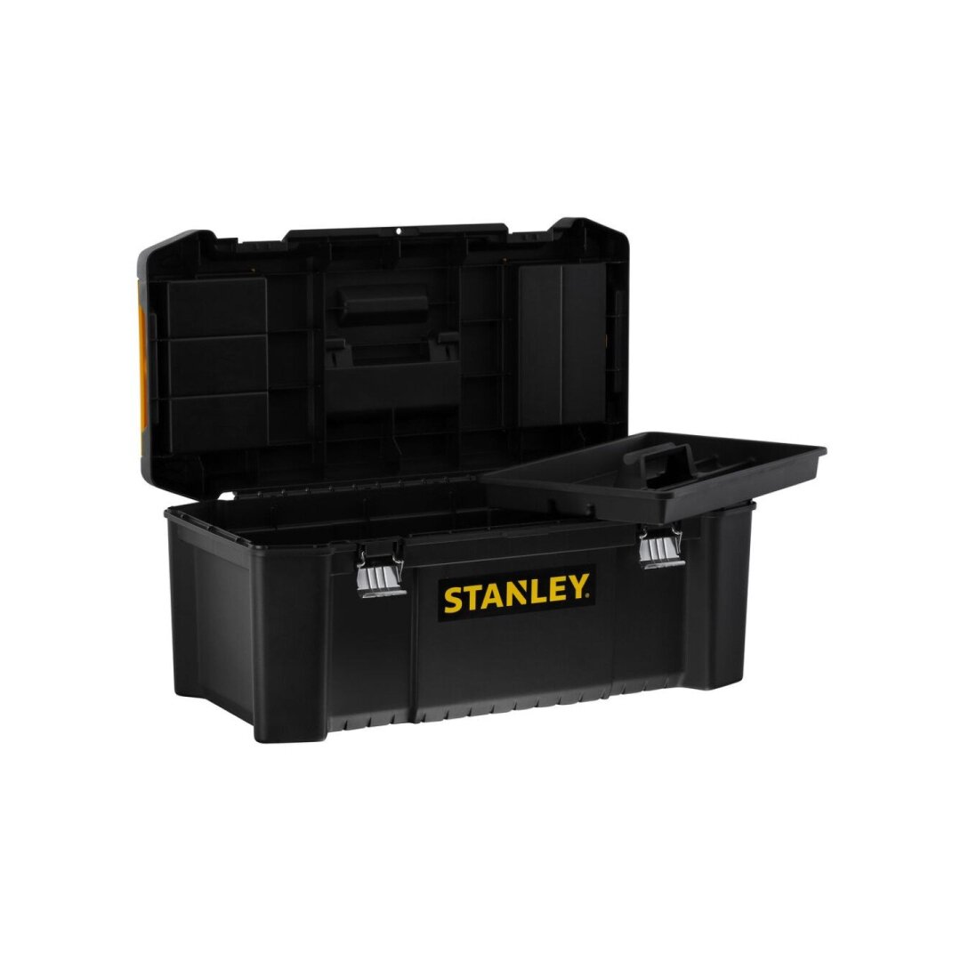 STANLEY® 26 in. Essential™ Irankių dėžė su metaliniais sklasčiais 1 STANLEY® 26 in. Essential™ Irankių dėžė su metaliniais sklasčiais 1