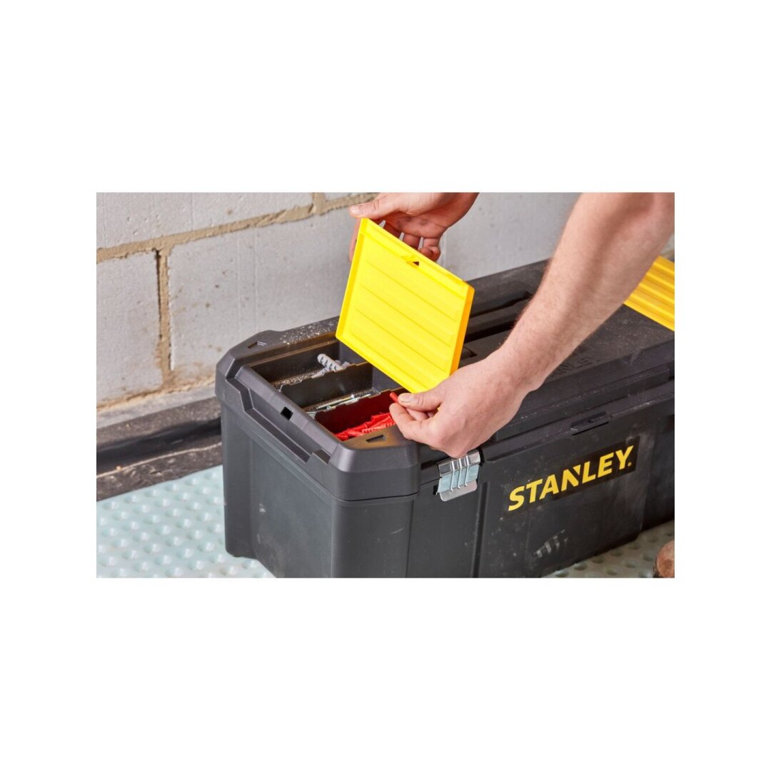 STANLEY® 26 in. Essential™ Irankių dėžė su metaliniais sklasčiais 3 STANLEY® 26 in. Essential™ Irankių dėžė su metaliniais sklasčiais 3