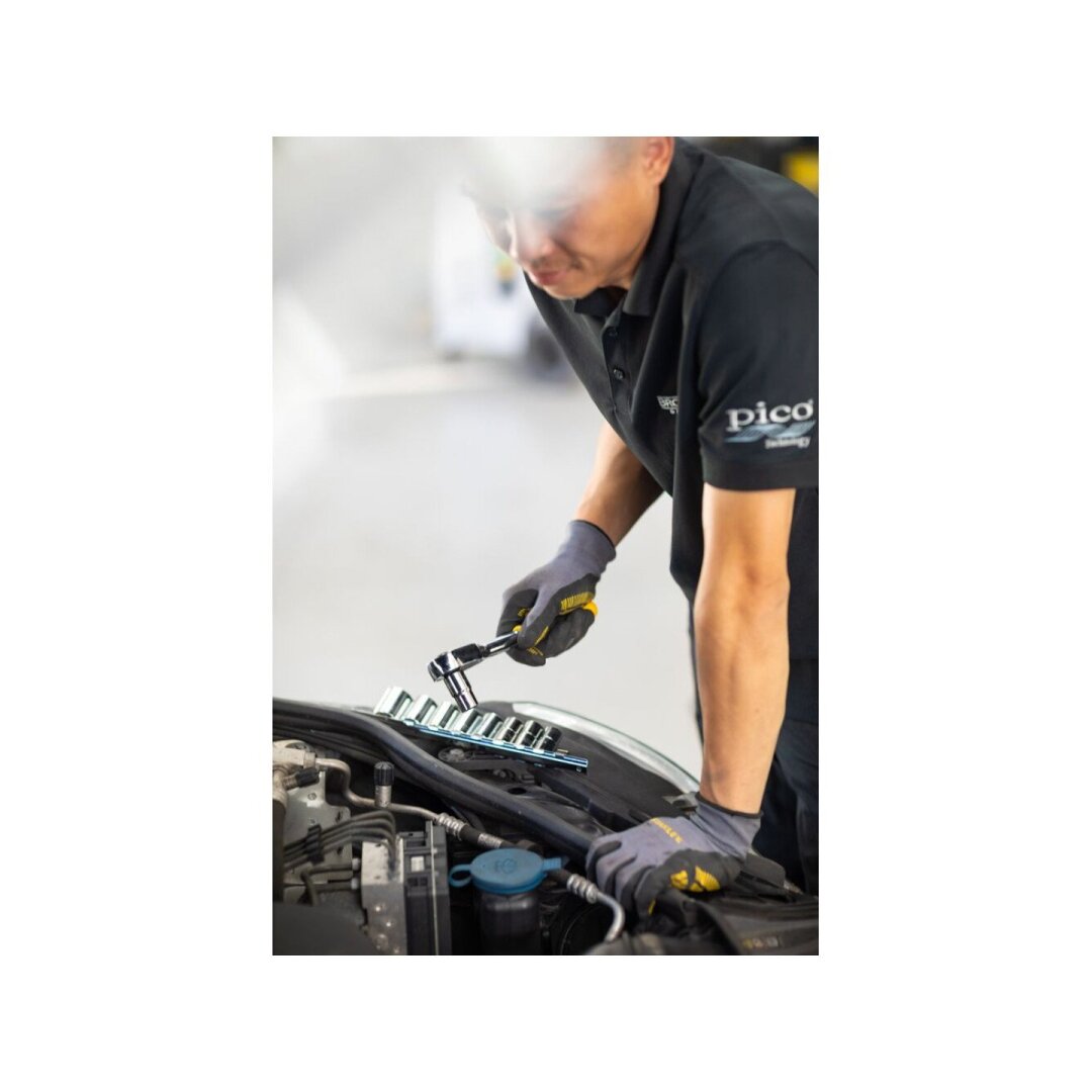 STANLEY Tekšlės  ir galvučiu kpl. 1/4,  72 dant 6